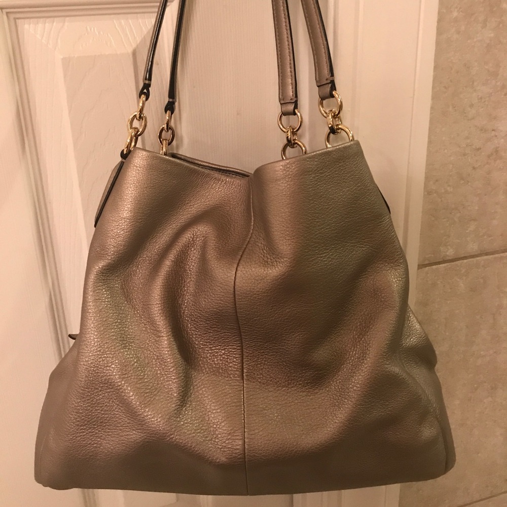 Coach Phoebe purse-Gold